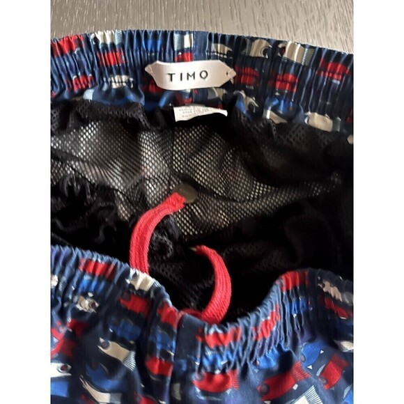 Timo Men's Swim Trunks Blue Size 30 Board Shorts Brand New - Picture 6 of 11